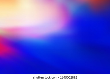 Plantilla brillante nítida, azul vectorial borrosa. Una elegante ilustración brillante con gradiente. Fondo para los diseños.