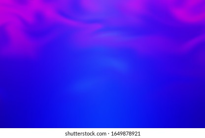 Light Pink, Blue vector blurred bright texture. An elegant bright illustration with gradient. Blurred design for your web site.