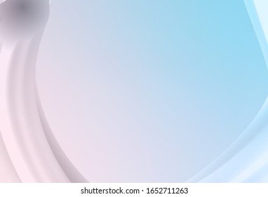 Light Pink, Blue vector blurred background. Abstract colorful illustration with gradient. Background for designs.