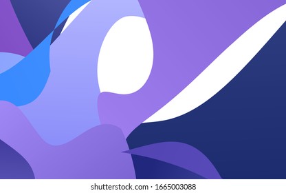 Light Pink, Blue vector blurred background. Glitter abstract illustration with wry lines. Brand-new design for your business.