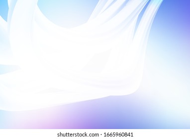 Light Pink, Blue vector blurred shine abstract template. An elegant bright illustration with gradient. New way of your design.