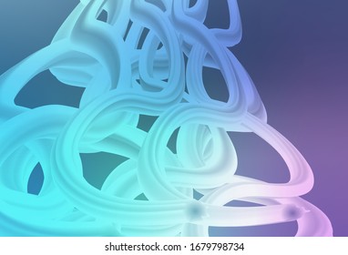 Light Pink, Blue vector blurred template. An elegant bright illustration with gradient. New design for your business.