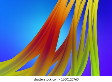 Color claro rosa, azul vectorial, tónica luminosa. Ilustración colorida en estilo abstracto con degradado. Diseño inteligente para su trabajo.