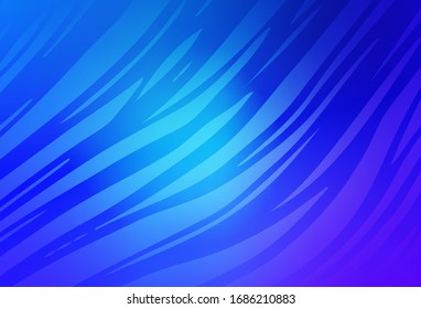 Light Pink, Blue vector blurred shine abstract texture. An elegant bright illustration with gradient. New design for your business.
