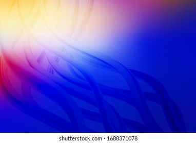Color rosa claro, Azul vectorial borroso. Ilustración colorida en estilo abstracto con degradado. Antecedentes elegantes para un libro de marca.