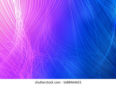 Plantilla borrosa rosa claro, azul vectorial borrosa. Ilustración colorida en estilo abstracto con degradado. Fondo para los diseños.