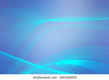 El color rosa claro, azul vectorial difuminado brillan en el fondo abstracto. Ilustración creativa en estilo de medio tono con degradado. Diseño completamente nuevo para su negocio.