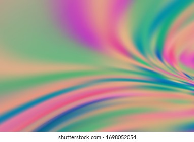 Light Pink, Blue vector blurred bright texture. A completely new colored illustration in blur style. New way of your design.