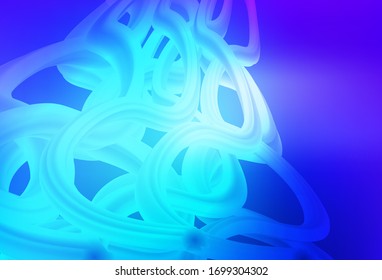 Light Pink, Blue vector blurred shine abstract template. Colorful illustration in abstract style with gradient. New style for your business design.