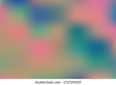 Light Pink, Blue vector blurred shine abstract template. Colorful illustration in abstract style with gradient. Background for designs.