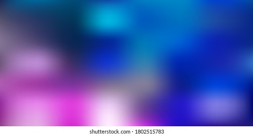 Light pink, blue vector blurred texture. Colorful abstract illustration with blur gradient. Background for mobile phones.