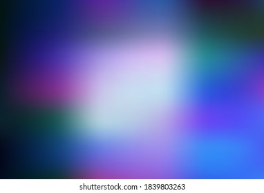 Rosa claro, azul vectorial borroso brillo de fondo abstracto. Ilustración abstracta colorida con gradiente. Nueva forma de tu diseño.