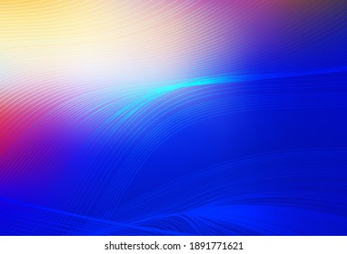 Light Pink, Blue vector blurred bright texture. New colored illustration in blur style with gradient. New design for your business.