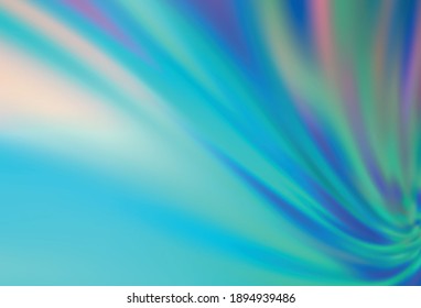 Plantilla borrosa claro, azul vectorial borrosa. Ilustración abstracta colorida con gradiente. Marco elegante para un libro de marca.