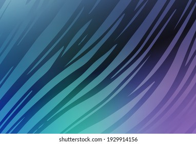 Light Pink, Blue vector blurred bright pattern. An elegant bright illustration with gradient. New way of your design.