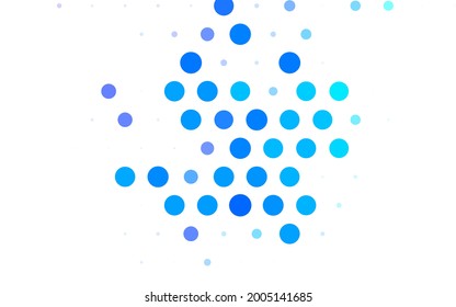 Light Pink, Blue vector Blurred decorative design in abstract style with bubbles. Blurred decorative design in abstract style with bubbles. Smart design for business ads.