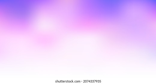 Light pink, blue vector blurred backdrop. Abstract colorful illustration with blur gradient. Best choice for your design.