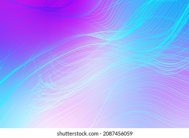 Fondo claro rosa, azul vectorial borroso. Ilustración colorida en estilo abstracto con gradiente. Marco elegante para un libro de marca.