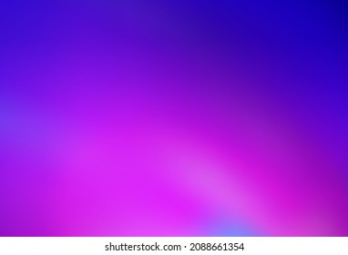 Light Pink, Blue vector blurred bright texture. New colored illustration in blur style with gradient. New style for your business design.