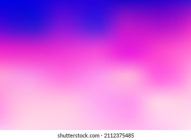 Light Pink, Blue vector blurred shine abstract background. An elegant bright illustration with gradient. Brand new design for your business.
