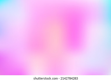 Light Pink, Blue vector blurred background. An elegant bright illustration with gradient. Elegant cover for a brand book.