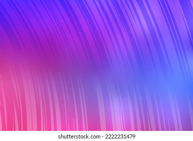 Hellrosa, blaue, unscharfe Vektorgrafik und buntes Muster. Farbige abstrakte Illustration mit Farbverlauf. Eleganter Hintergrund für ein Markenbuch.