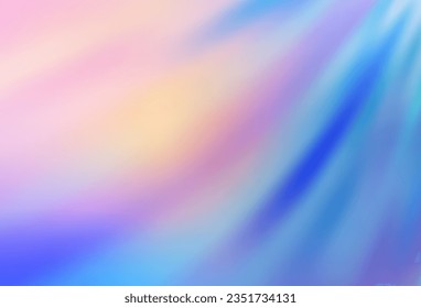 Light Pink, Blue vector blurred template. Colorful abstract illustration with gradient. New style for your business design.