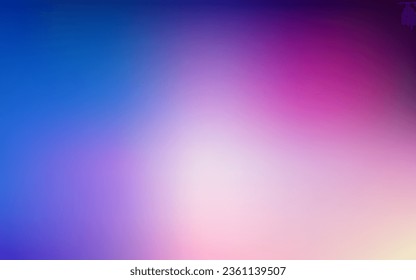 Patrón nítido de vector azul rosa claro. Ilustración abstracta colorida con gradiente difuso. Antecedentes para diseñadores web.