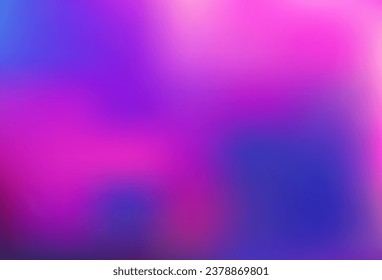 Light Pink, Blue vector blurred bright background. Creative illustration in halftone style with gradient. Simple design for your business.