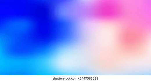 Light pink, blue vector blurred background. Colorful abstract illustration with blur gradient. Best choice for your design.