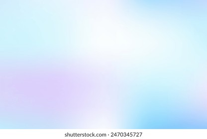Rosa claro, Vector azul y fondo borroso. Ilustración de desenfoque colorido brillante en estilo abstracto. Diseño moderno para sus App.