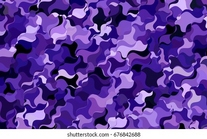 Light Pink, Blue vector blurred background. Creative geometric illustration in Origami style with gradient. The polygonal design can be used for your web site.
