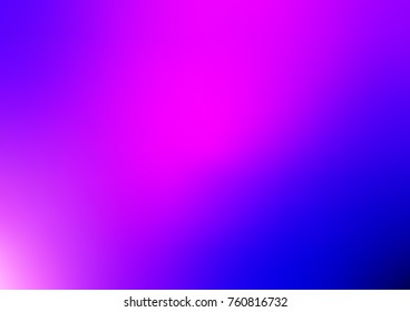 Light Pink, Blue vector blurred template. Creative illustration in halftone style with gradient. The textured pattern can be used for background.