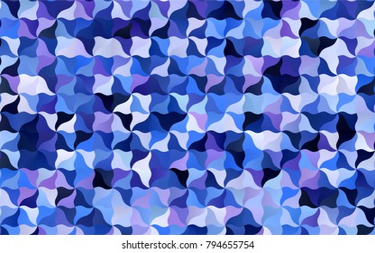 Light Pink, Blue vector blurred pattern. Creative geometric illustration in Origami style with gradient. Brand-new design for your business.