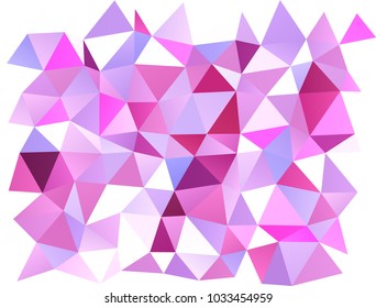 Light Pink, Blue vector blurry triangle template. Colorful abstract illustration with gradient. Brand-new style for your business design.