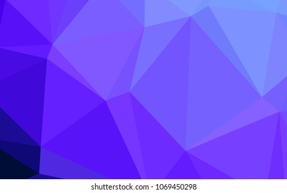 Light Pink, Blue vector blurry triangle template. Shining colored illustration in a new style. Brand-new style for your business design.