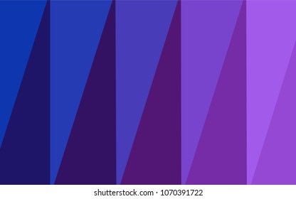 Light Pink, Blue vector blurry triangle pattern. A sample with polygonal shapes. A new texture for your design.