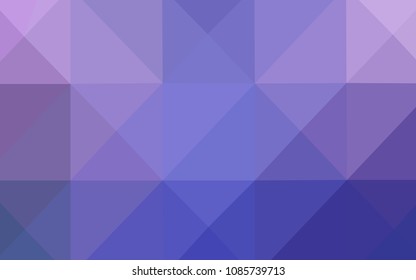 Light Pink, Blue vector blurry triangle texture. Colorful abstract illustration with gradient. A completely new template for your business design.