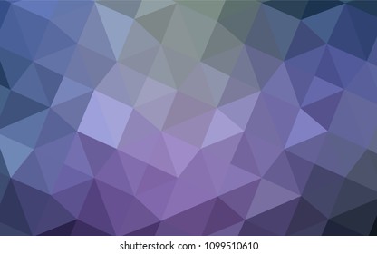 Light Pink, Blue vector blurry triangle template. Colorful illustration in polygonal style with gradient. Triangular pattern for your business design.
