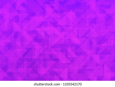 Light Pink, Blue vector blurry hexagon template. Glitter abstract illustration with an elegant design. The template can be used as a background for cell phones.