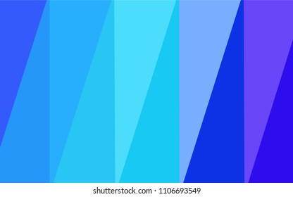 Light Pink, Blue vector blurry triangle texture. Creative geometric illustration in Origami style with gradient. A completely new design for your business.