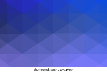 Light Pink, Blue vector blurry triangle template. Shining colored illustration in a new style. The template for cell phone's backgrounds.
