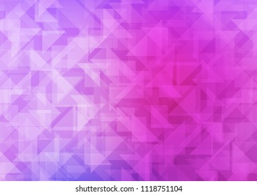 Light Pink, Blue vector blurry hexagon texture. Creative illustration in halftone style with gradient. The textured pattern can be used for background.