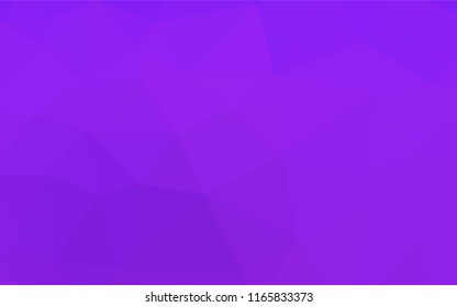 Light Pink, Blue vector blurry hexagon pattern. Shining colored illustration in a Brand new style. Triangular pattern for your business design.