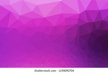 Light Pink, Blue vector blurry hexagon texture. Shining colored illustration in a Brand new style. The elegant pattern can be used as part of a brand book.