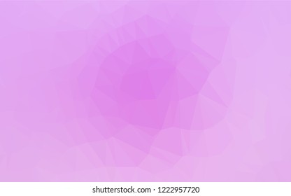 Light Pink, Blue vector blurry hexagon texture. A completely new color illustration in a vague style. The elegant pattern can be used as part of a brand book.