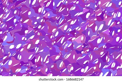 Fondo de arco de color rosa claro, azul vectorial. Ilustración de color totalmente nueva en estilo borroso con degradado. La plantilla completamente nueva se puede utilizar para su libro de marca.