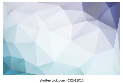 Light Pink, Blue vector blurry triangle background design. Geometric background in Origami style with gradient. 
