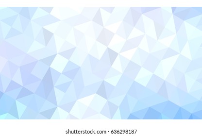 Light Pink, Blue vector blurry triangle background design. Geometric background in Origami style with gradient. 