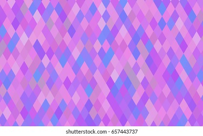 Light Pink, Blue vector blurry triangle template. Creative illustration in halftone style with gradient. A completely new design for your business.